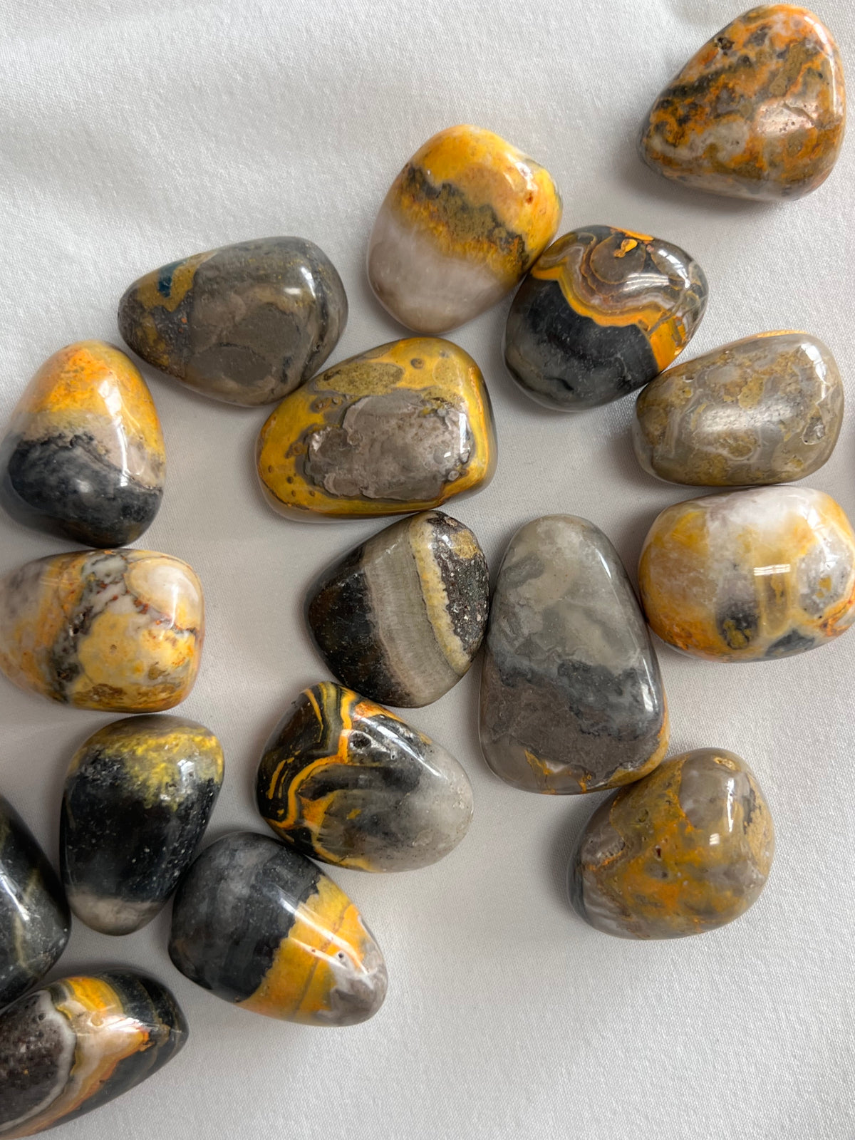 Bumble Bee Jasper Tumbled