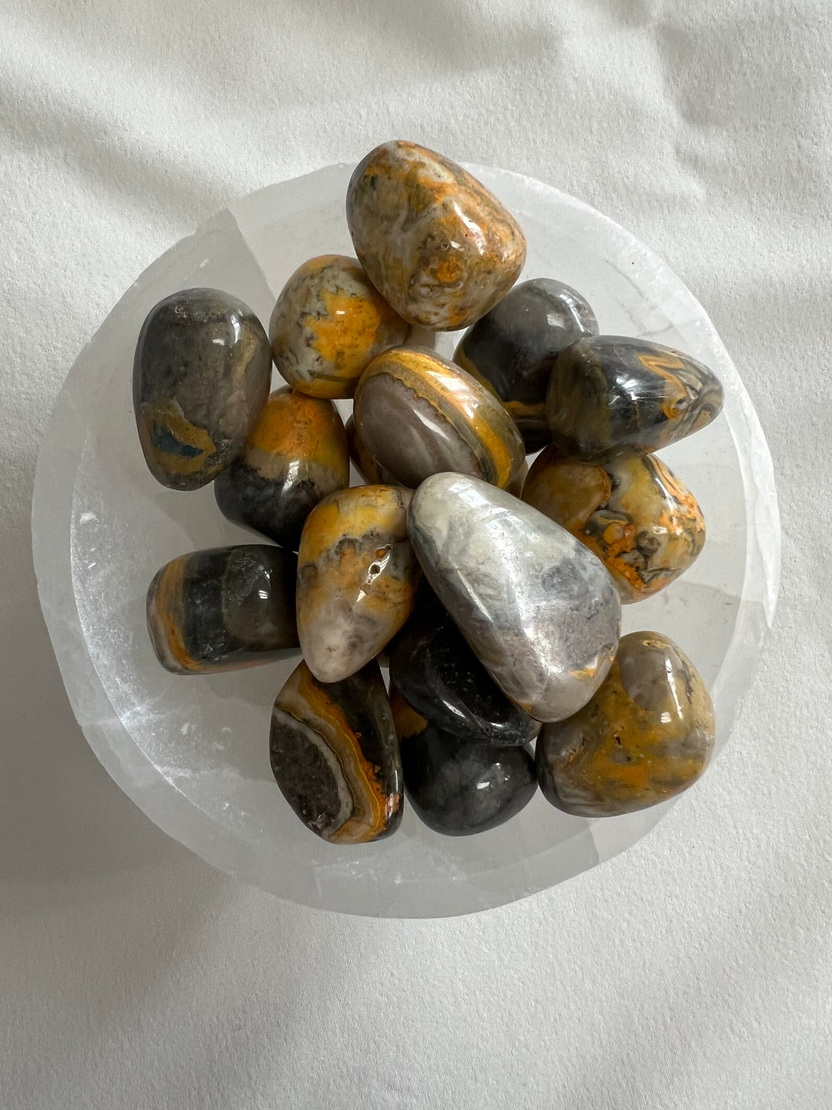 Bumble Bee Jasper Tumbled