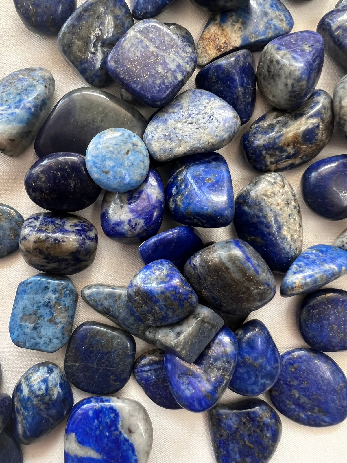 Lapis, Blue Tumbled