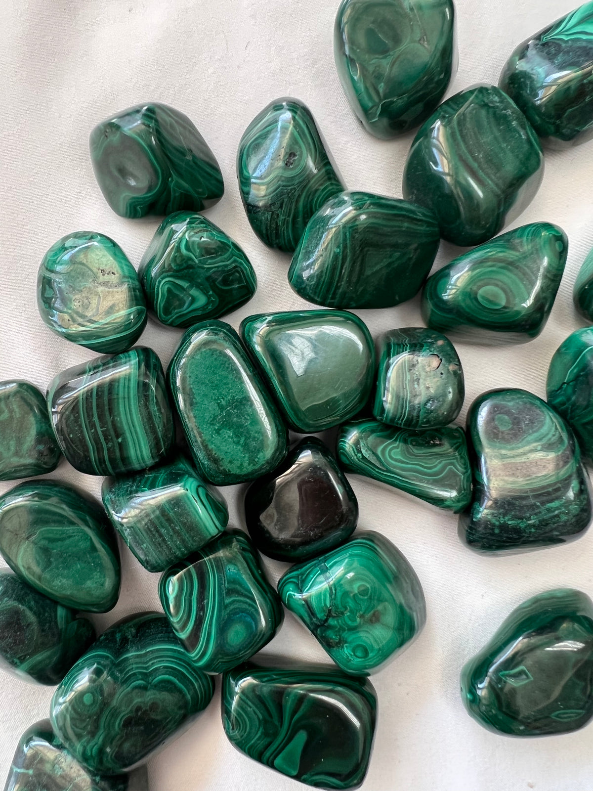 Malachite Tumbled