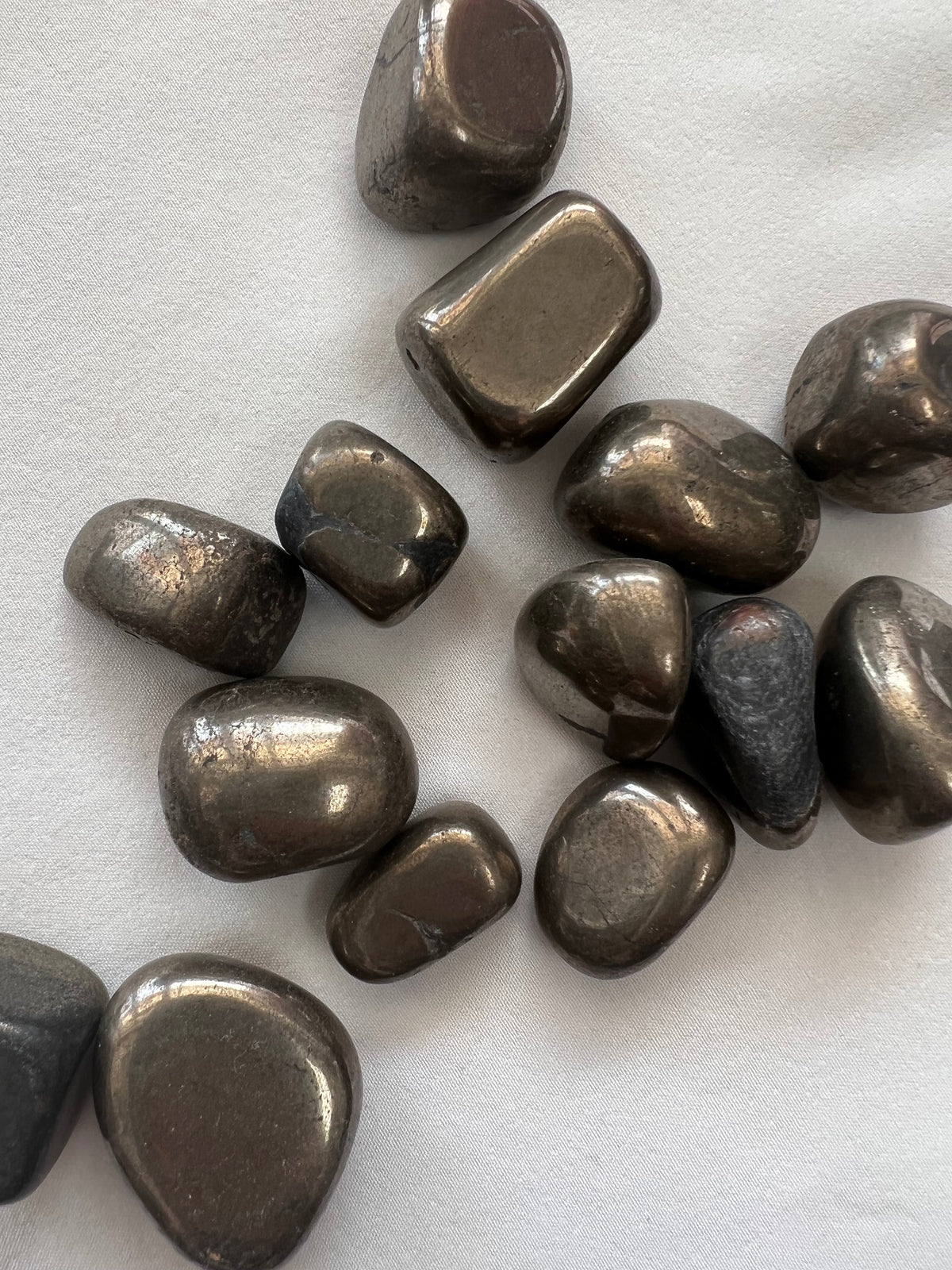 Pyrite Tumbled